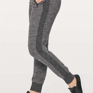 Lululemon Athletica Charcoal Joggers with Black Accents